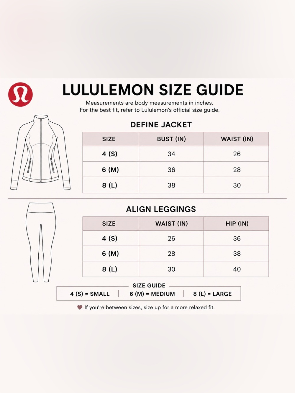 Lululemon Define Jacket + Leggings Set – Butter Cream – Brand New - Picture 6 of 6